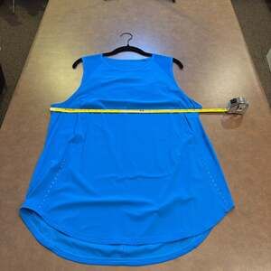 Lululemon Women's 14 Blue Performance Tank Top Running Shirt
